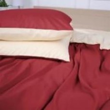 Наволочка Microsatin Premium Gorafe (12-0712+19-1655) 40x40 см красный/бежевый MirSon