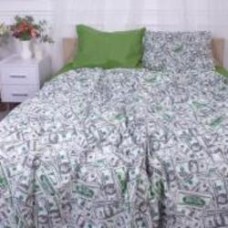 Наволочка бязь 17-0589 Dollars 50x70 см мульти MirSon