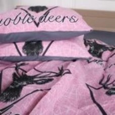 Наволочка Ranforce Elite 17-0516 Noble deers pink 40x60 см мульти MirSon