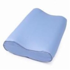 Наволочка сатин №10043 0842 Light Blue (высота 12 см) 43x59 см голубой MirSon