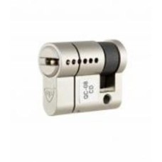 Цилиндр RB-LOCKS 34,5x10 ключ-половинка 44,5 мм никель сатин