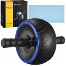Ролик для йоги 4fizjo (гимнастическое колесо) Ab Wheel XL Black/Blue (P-5907739314437)