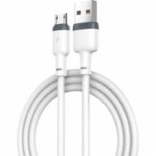 Кабель Xo USB A - Micro B NB208 1 м white