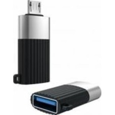 Адаптер Xo USB A - Micro B NB149-G 1 м black