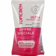 Крем для рук Topicrem ультразволожуючий крем для рук (Спайка) 2 х 50 мл 2 шт.