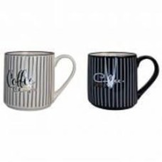 Чашка Vittora Кофе в полоску 440 мл VT-C-134440