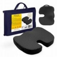 Подушка ортопедическая для сидения 35x45x7 см Black (P-5907739318794) 4fizjo черный