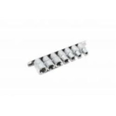 Набор головок Е-профиль 1/2''(E12,E14,E16,E18,E20), на планке Forsage 5 шт. F-4053