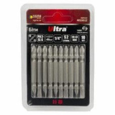 Набор бит Ultra PH2-SL6×65мм 1/4 10 шт. 4016612 Набор бит Ultra PH2-SL6×65мм 1/4 10 шт. 4016612