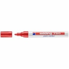 Маркер Edding Paint 2-4 мм круглый красный e-750/02