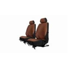 Накидка на сиденье EVAtech ECO SCASDZZB 2 шт. коричневый