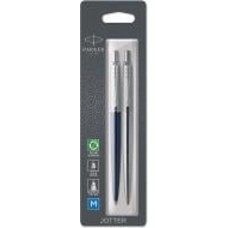 Набор ручек Parker Jotter Royal Blue кул.+ сталь гел. блистер