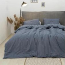 Комплект постельного белья Вареный хлопок 40-0020 Silk Dreams 110х140 см светло-синий MirSon