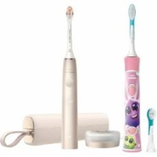 Электрическая зубная щетка Philips Sonicare 9900 Prestige HX9992/11 + For Kids HX6352/42