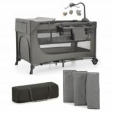 Манеж-кровать Kinderkraft Joy 2 Dark Grey KLJOY02DGR000AC