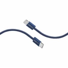 Кабель Promate EcoLine-Ci120 USB-C to Lightning 27W Power Delivery 1,2 м синий (ecoline-ci120.navy)