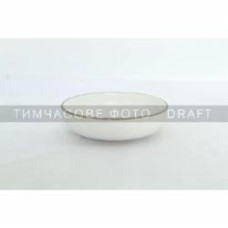 Тарелка суповая Ardesto Midori 680 мл 18.5 см керамическая белая