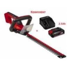 Кусторез аккумуляторный Einhell GC-CH 18/40 Li - Solo 3410940 + 4512097 аккумулятор 2,5 Ah зарядное устройство