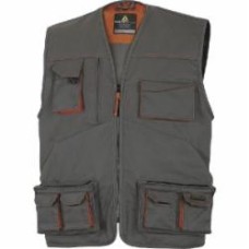 Жилет рабочий Delta Plus M2 р. XXXL рост 5-6 M2GI2GR3X серо-оранжевый