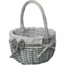 Корзина плетеная с текстилем 29х22х17/33 смEaster Easter 16-5A-2