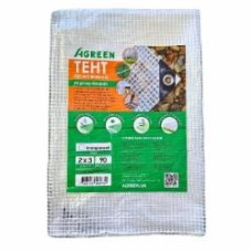 Тент 90 г/кв м, 2 м х 3 м прозрачный
