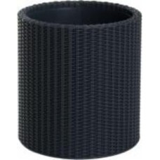 Горшок пластиковый Keter Cylinder Planter M круглый 18 л антрацит