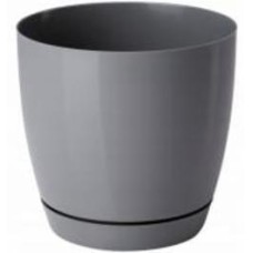 Горшок пластиковый Form Plastic Тоскана Круглая-11 круглый 0,8 л серый (0740-059)