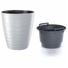 Горшок для цветов Prosperplast MAZE 375х419 мм круглый 32 л белый