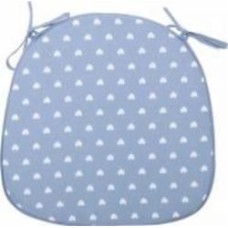 Подушка Indigo Joy 39,5х39,5х2 см голубая