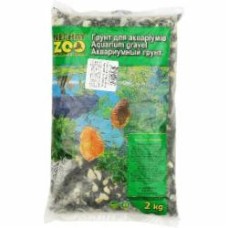 Грунт для аквариума Nechay ZOO средний черно-белый 5-10 мм 2 кг