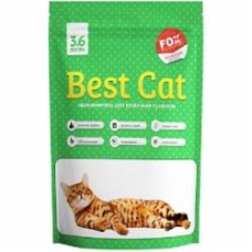 Наполнитель для кошачьего туалета Best Cat Green Apple 3,6 л