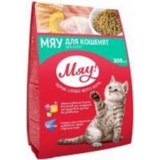 Корм Мяу для котят зерновые и продукты их переработки 300 г