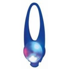Адресница брелок мигающий 8 см / d=2,4 см