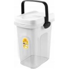 Контейнер Stefanplast 7 л 2.5 кг 23х19х31 см белый/прозрачный