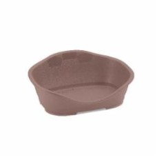 Лежак Stefanplast Sleeper 2 69х49х28 см коричнево-розовый