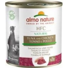 Консерва для собак для всех пород Almo Nature HFC Dog Natural тунец и курица 290 г