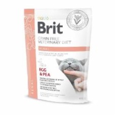 Корм сухой для взрослых котов Brit VetDiets с хронической почечной недостаточностью яйцо, горох 400 г