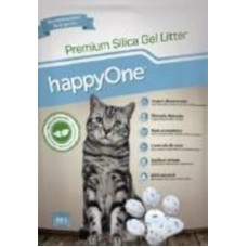 Наполнитель для туалета HappyOne силікагелевий 3,8л 1,46 кг
