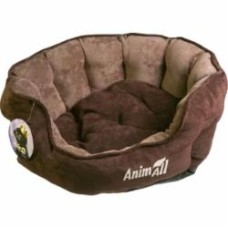 Лежак AnimAll Royal Velours Chocolate M 53×47×21 см