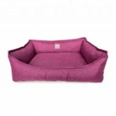 Лежак PETBED Mix Комфорт S 60x45x21 см розовый