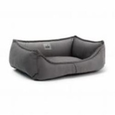 Лежак PETBED Velor Комфорт XS 60x50x19 см темно-серый