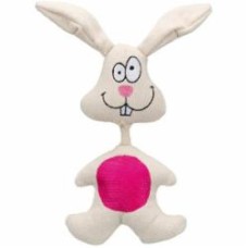 Игрушка Trixie для собак Кролик с пищалкой 29 см текстиль 35869