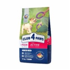 Корм сухой для малых пород Club 4 Paws Актив 5 кг
