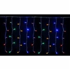 Электрогирлянда-штора Феєрія разноцветная QC3006-1 светодиодная (LED) 400 ламп 0,5 м