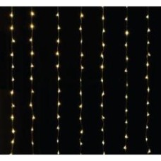 Электрогирлянда-штора Феєрія тепло-белая Waterfall1 светодиодная (LED) 240 ламп 2 м (Waterfall1)