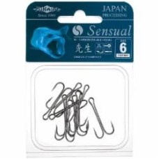 Крючок двойной Mikado Sensual Double Hook (black nickel) №1 8 шт.