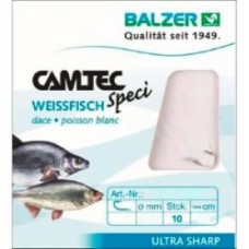 Крючок с поводком Balzer Camtec лещ,плотва №12 10 шт.