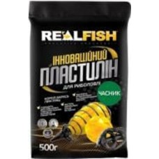 Пластилин RealFish для рыбалки 500 г чеснок