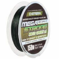 Шнур Condor Megastrong Moss Green PE X4 150м 0,16мм 12,9кг