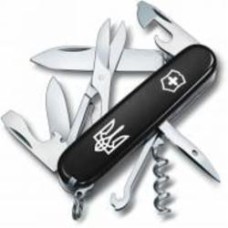 Нож швейцарский Victorinox CLIMBER UKRAINE Трезубец белый (14 инстр) Vx13703.3_T0010u Нож швейцарский Victorinox CLIMBER UKRAINE Трезубец белый (14 инстр) Vx13703.3_T0010u